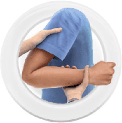 Restorative range of motion — arm