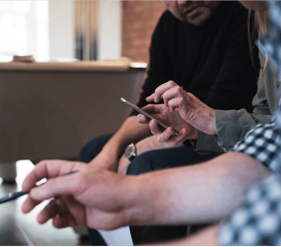 The General usability testing session on mobile