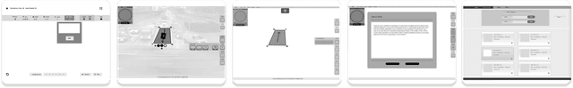 Video-as-canvas wireframe showing zone-drawing concept