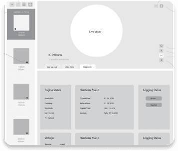 Video reference wireframe variation 3
