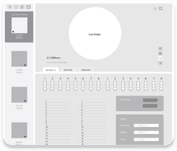 Video reference wireframe variation 4